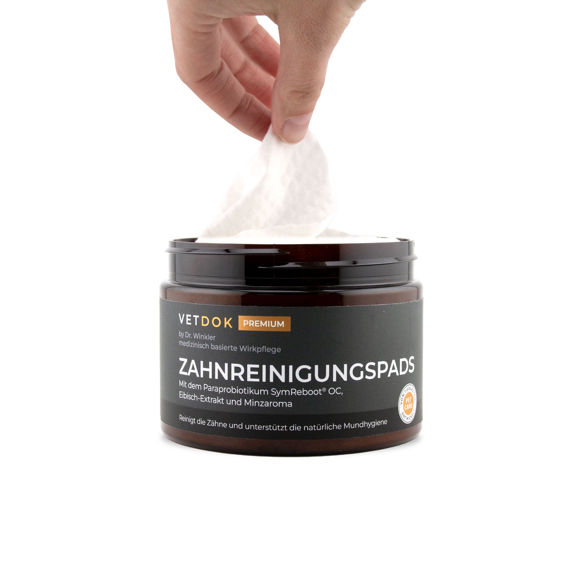 Zahnreinigungspads für Hunde 100 Stk.