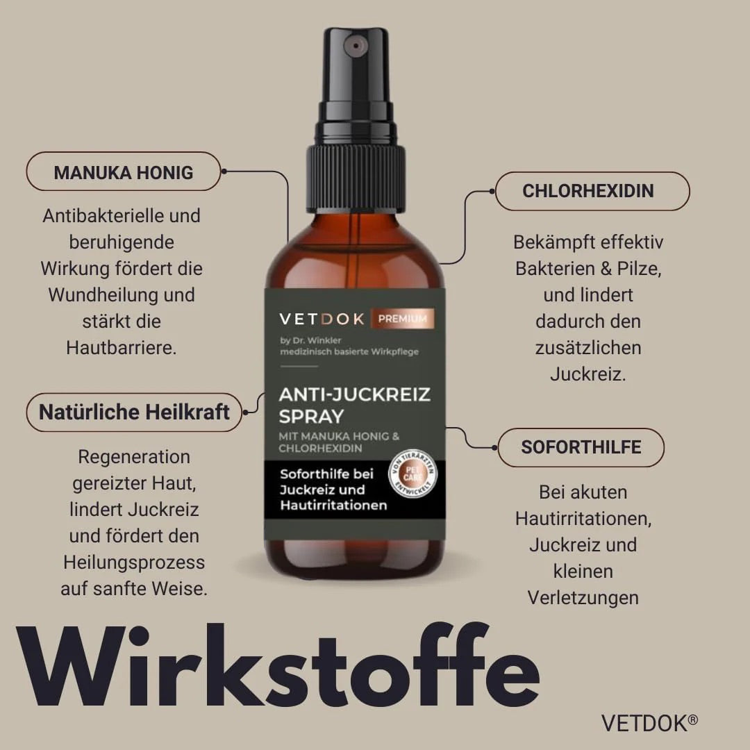 Dermatologisches Anti-Juckreiz Spray 500ml