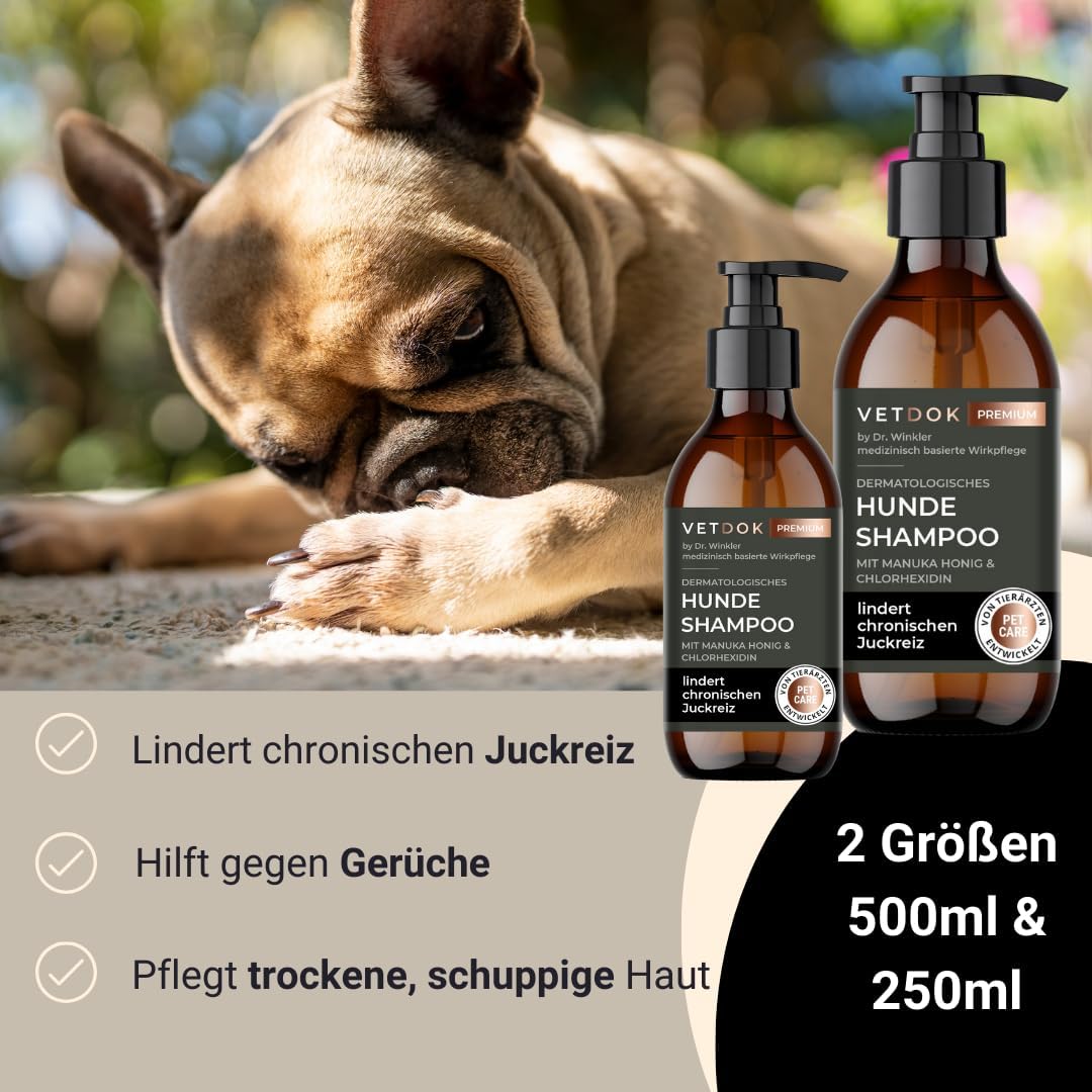 Dermatologisches Hundeshampoo Sensitiv