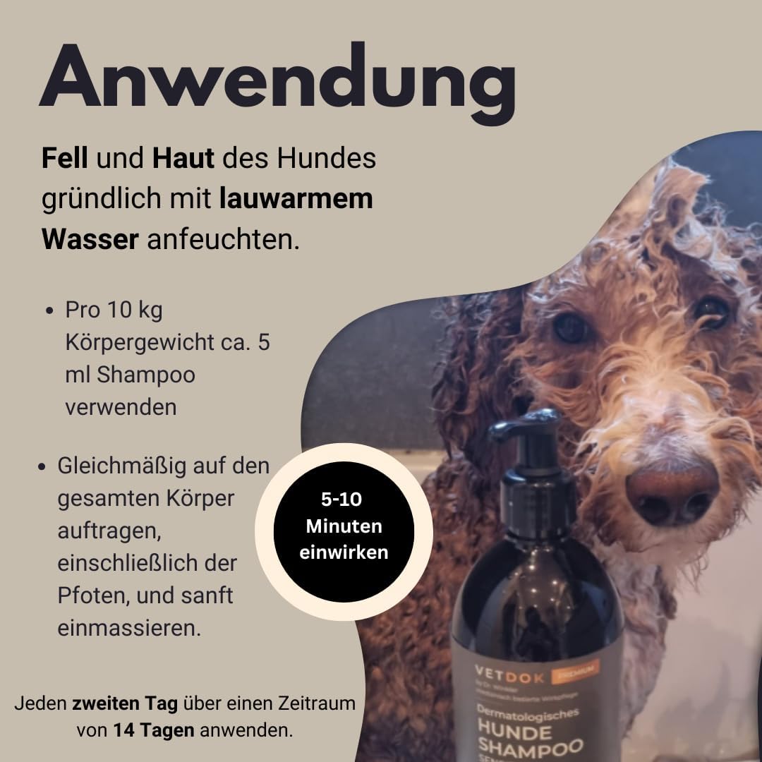 VetDok by Dr. Winkler – Dermatologisches Hundeshampoo Sensitiv