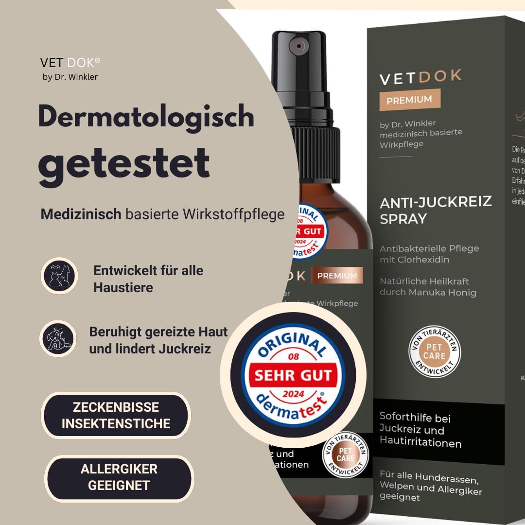 Dermatologisches Anti-Juckreiz Spray 500ml